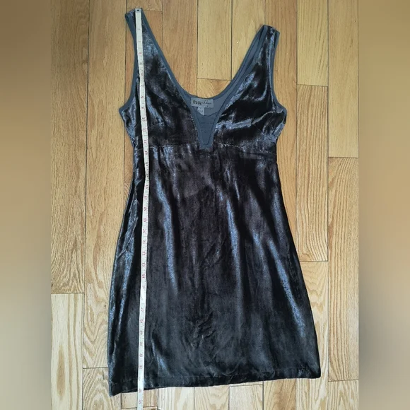 🌟HOST PICK NWT🌟NWOT STUNNING AQUA VENA CAVA VELVET COCKTAIL DRESS. SIZE : S - Picture 6 of 8